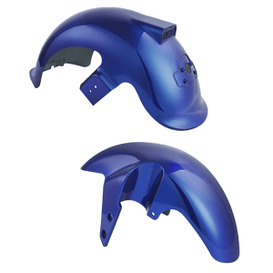 E-Chopper Kotflügel-Set in Blau – cooler Style für dein Rockbike