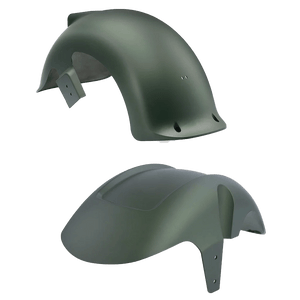 E-Chopper Kotflügel-Set in Dunkelgrün – Militär Look für dein E-Chopper
