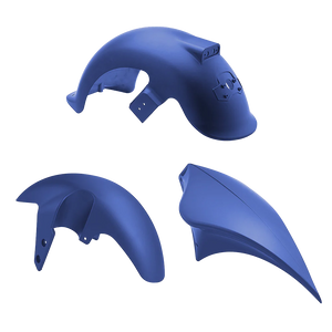 E-Chopper Kotflügel & Tank Set in Blau – cooler Style für dein E-Chopper