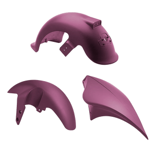 E-Chopper Kotflügel & Tank Set in Lila – individueller Chopper-Look