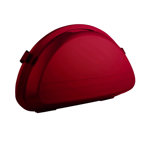 E-Chopper Seitentasche in Rot – auffälliges Design mit Stil