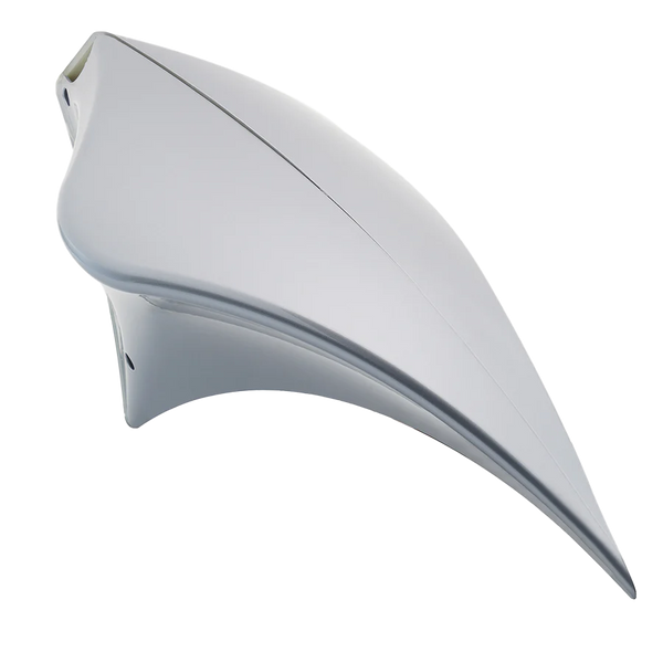E-Chopper Tank in Silber – edler Metallic-Look für dein Rockbike