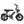 E-Fatbike V8 Mini in Rosa – Seitenansicht mit Akku und dicken Reifen