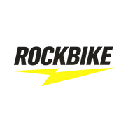 rockbike offizielles logo schwarzer name und gelbes zeichen